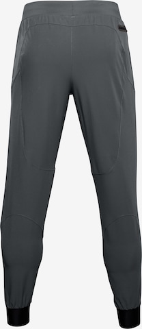 UNDER ARMOUR Normální Sportovní kalhoty 'Unstoppable' – šedá