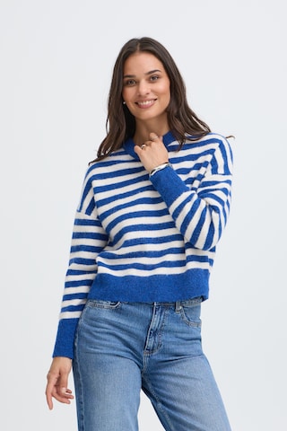 b.young Trui in Blauw: voorkant