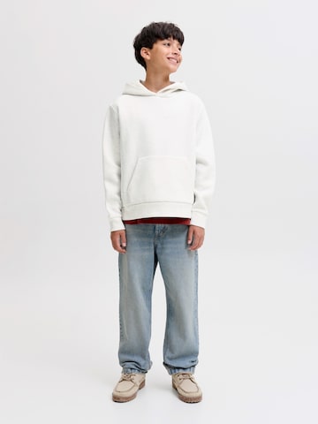 Jack & Jones Junior Sweater 'JJEBarron' in White