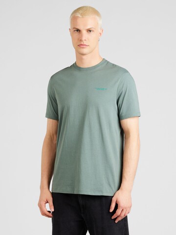 T-Shirt ARMANI EXCHANGE en vert : devant