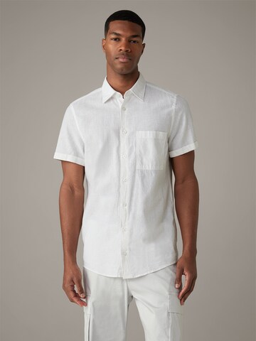 STRELLSON Regular fit Overhemd 'Corvin' in Wit: voorkant