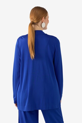 Ulla Popken Knit Cardigan in Blue