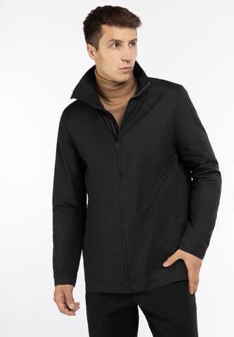 DreiMaster Klassik Between-Season Jacket in Black: front