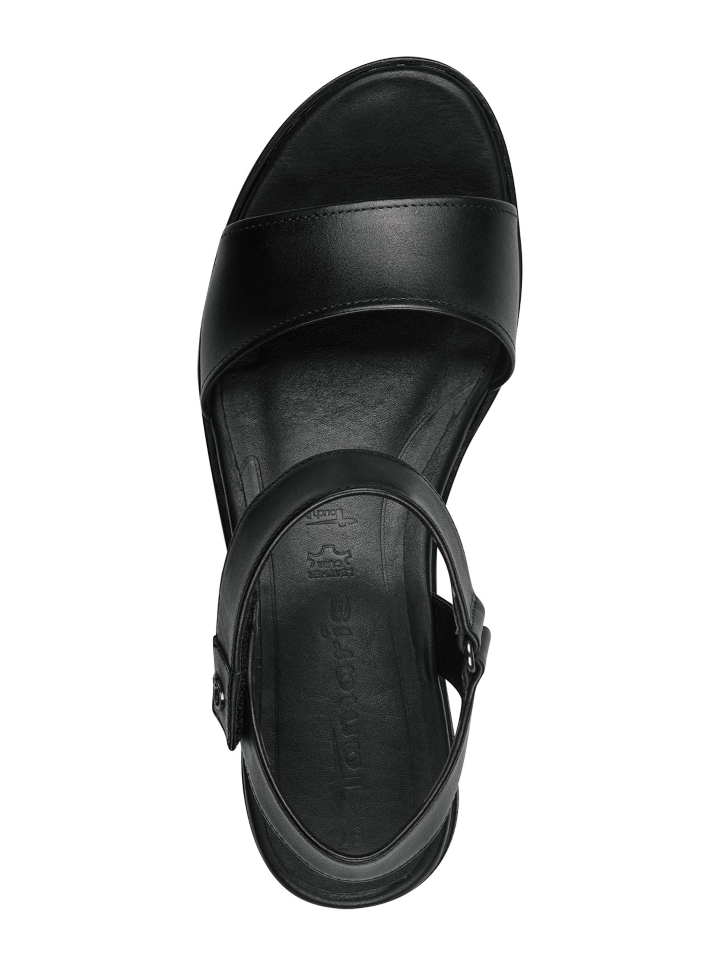 Tamaris Sandale in Schwarz