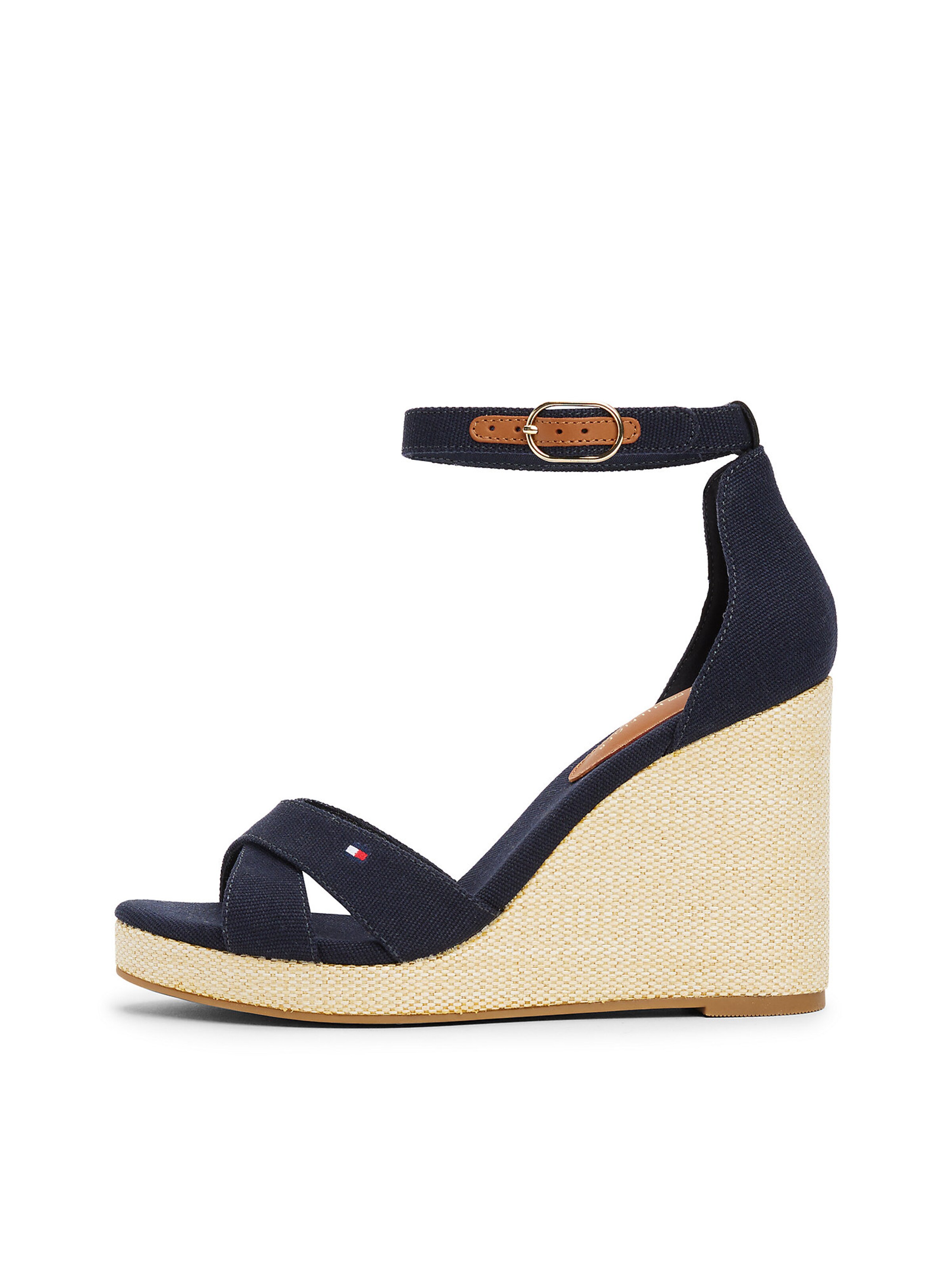 TOMMY HILFIGER Sandale in Blau: Vorderseite
