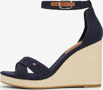TOMMY HILFIGER Sandaal in Blauw: voorkant