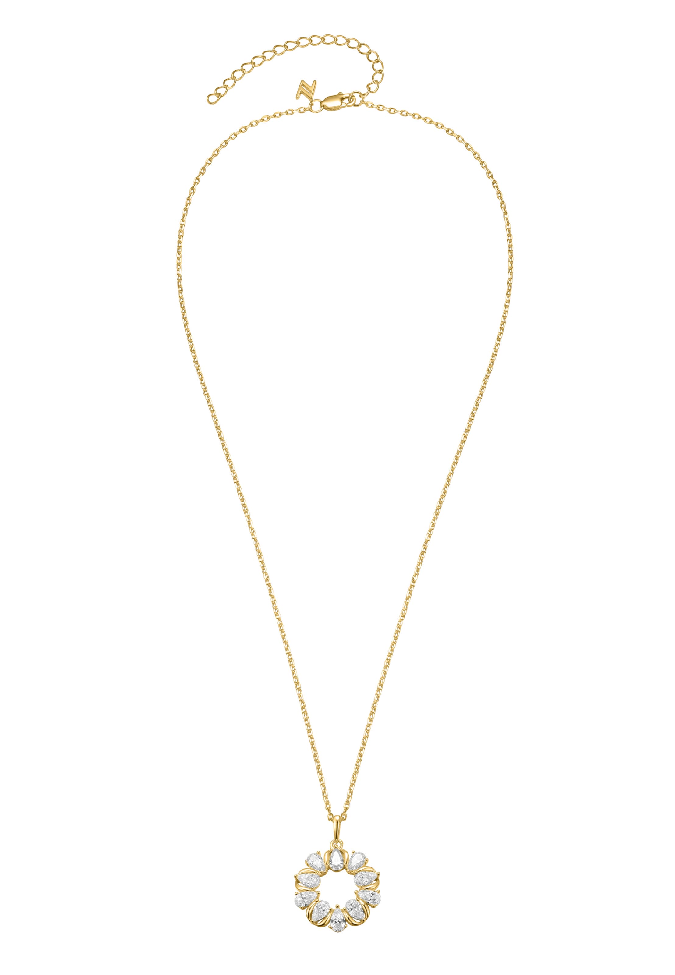 Nana Kay Collier 'Sparkly Couture' in Gelb: Vorderseite