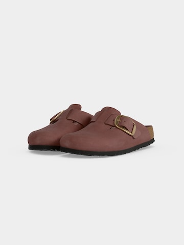 BIRKENSTOCK Pantofle 'Boston' – červená
