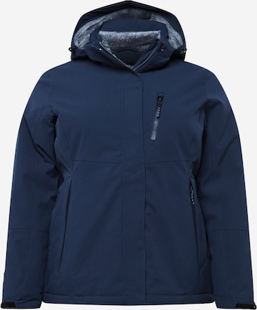 KILLTEC Outdoor Jacket in Blue: front