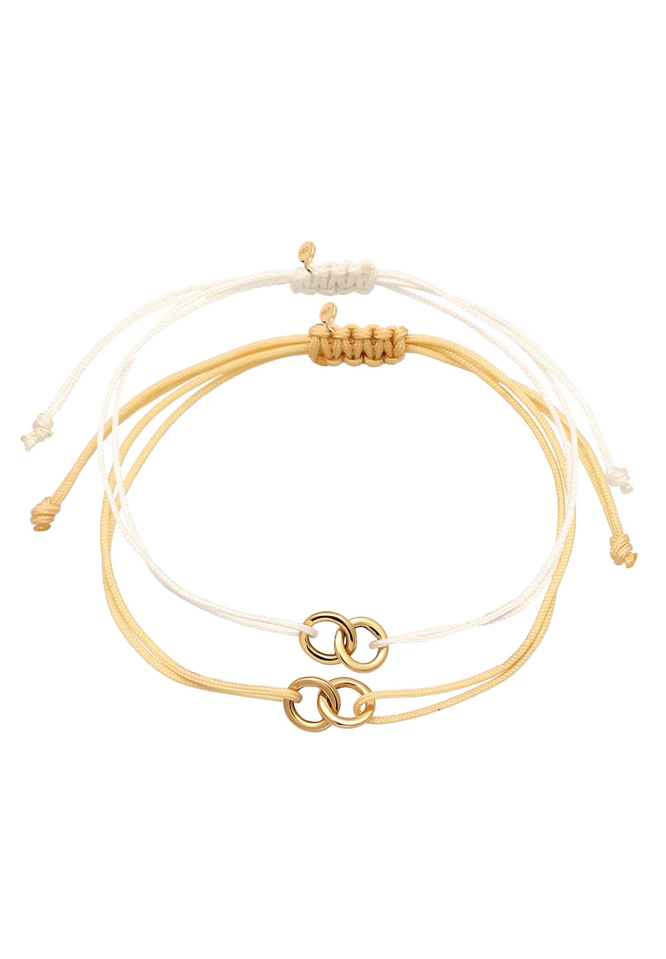 ELLI Bracelet 'Infinity' in Yellow