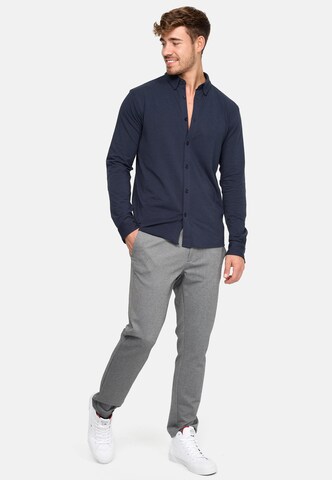 Coupe slim Chemise 'Theodore' JEFF en bleu