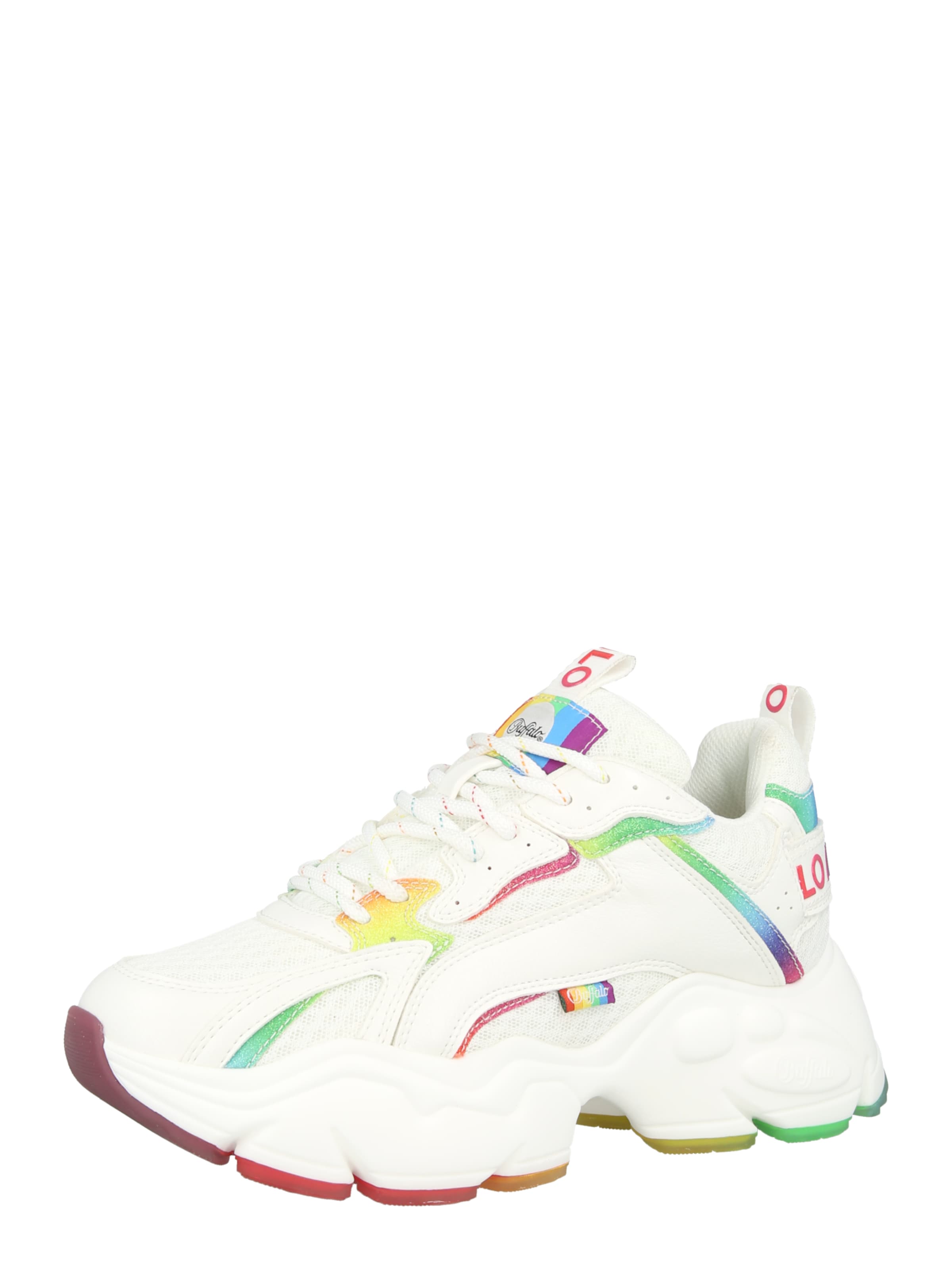 BUFFALO Sneaker 'BINARY SHADOW' in Weiß: Vorderseite