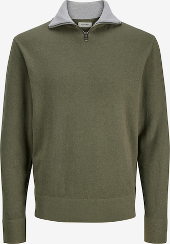 JJ Rebel Свитер 'JREBBEATON' в Зеленый: спереди