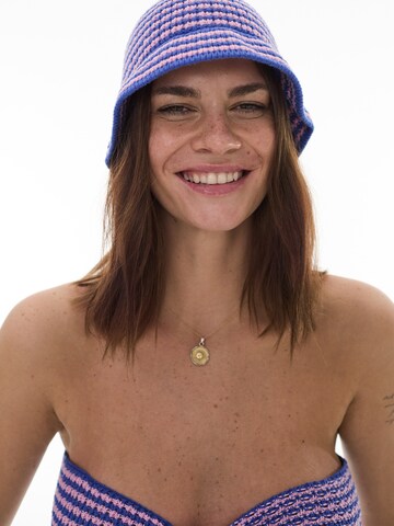 ABOUT YOU x Laura Giurcanu - Gorros 'Raquel' em azul: frente