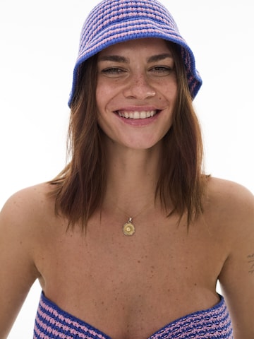 ABOUT YOU x Laura Giurcanu Beanie 'Raquel' in Blue: front