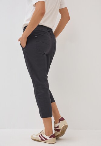 CECIL Slim fit Pants 'New York' in Grey