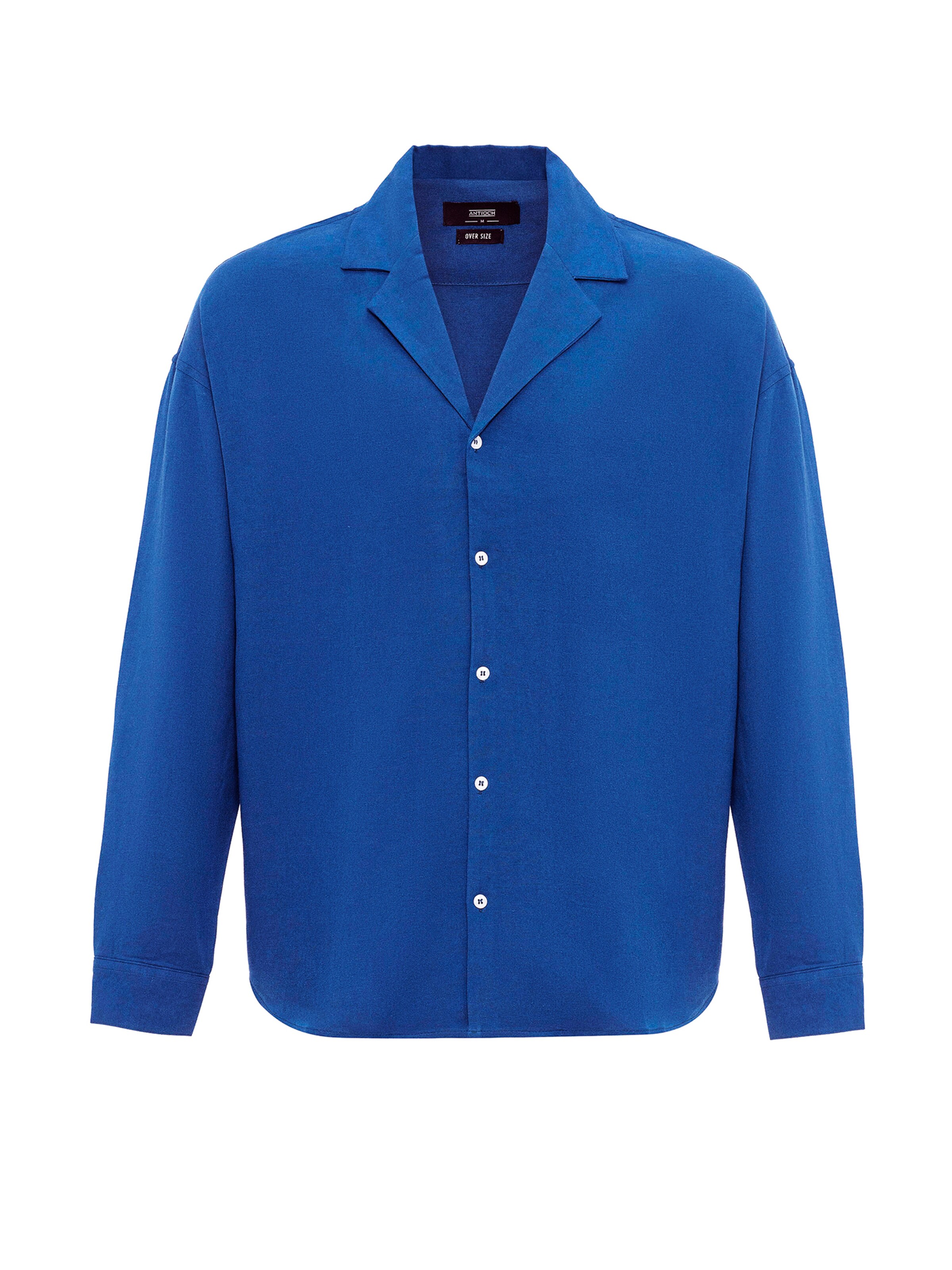Comfort fit Camicia di Antioch in blu: frontale