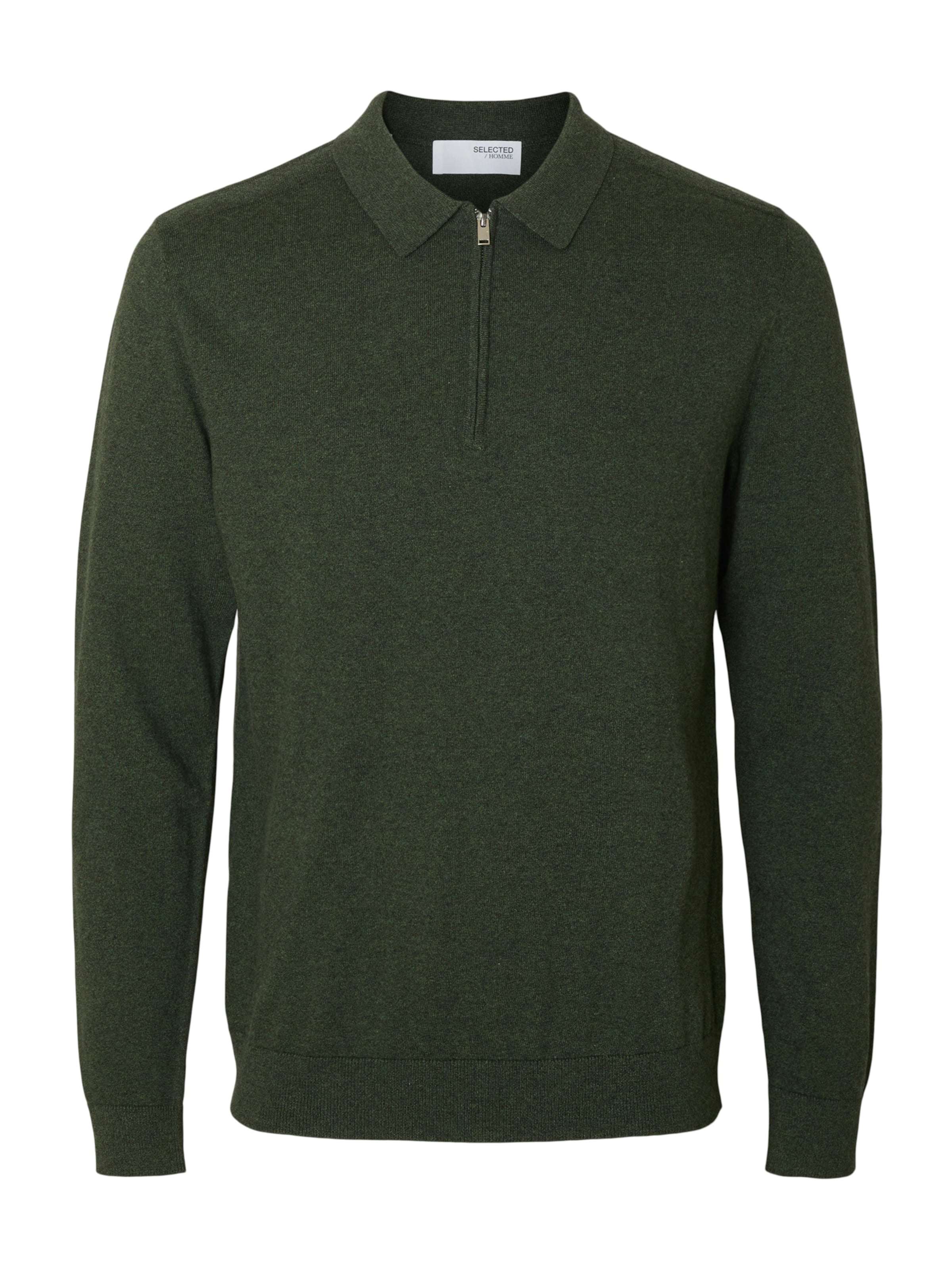 SELECTED Sweater 'SLHBERG' in Green: front