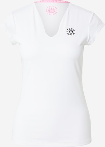 T-shirt fonctionnel 'Bella 2.0' BIDI BADU en blanc : devant