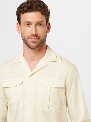 Redefined Rebel Regular Fit Skjorte 'Michael' i hvit