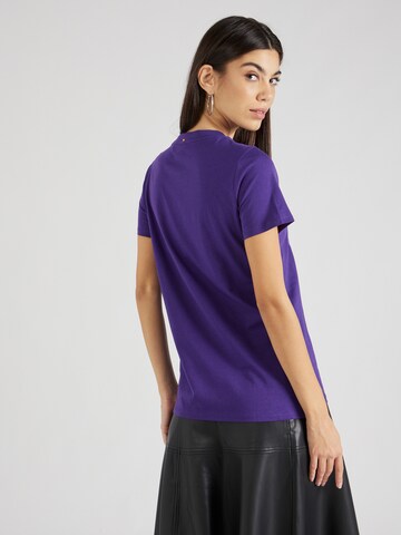 BOSS T-Shirt 'Elogo' in Lila