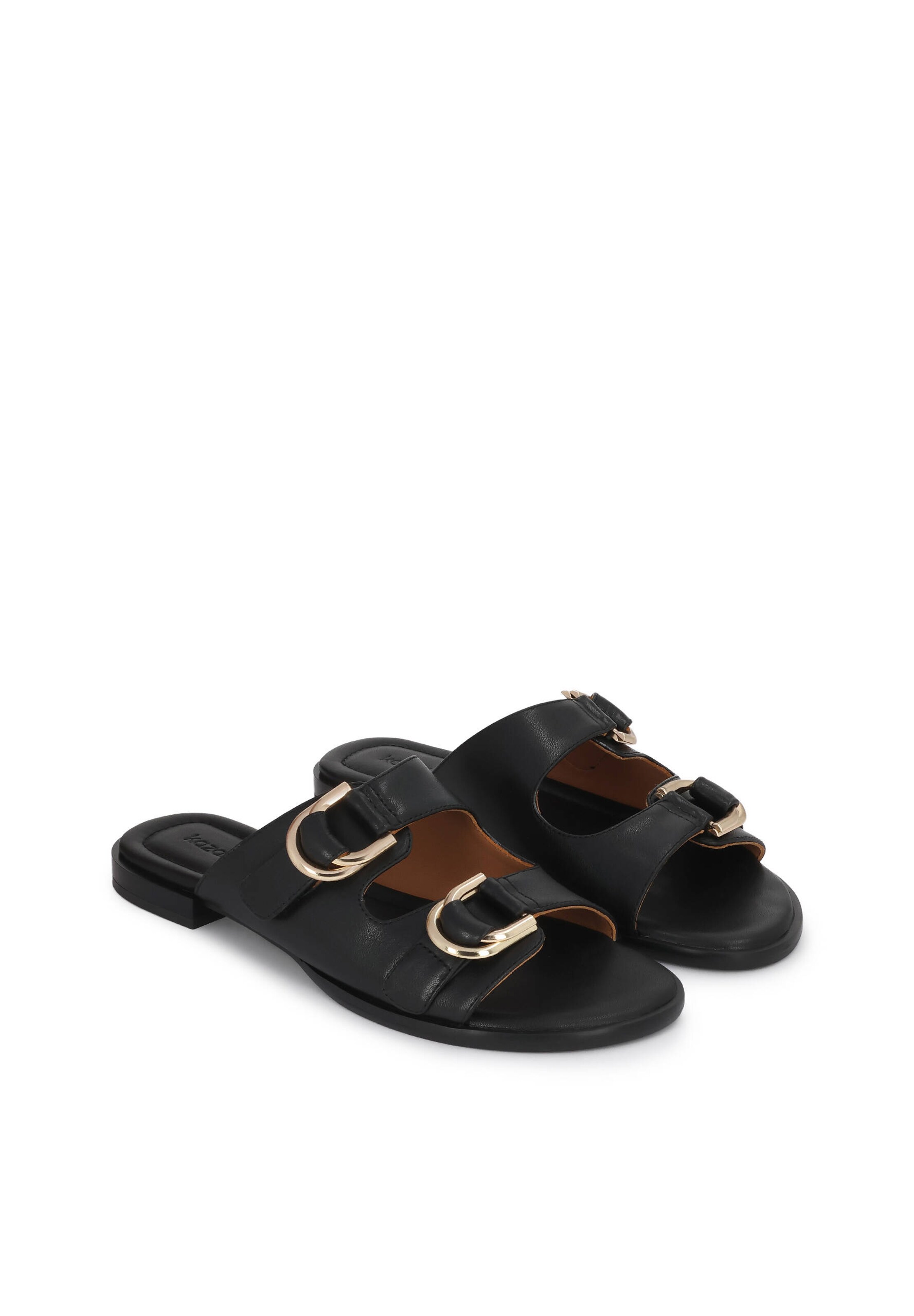 Kazar Pantolette in Schwarz