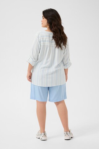KAFFE CURVE Blouse 'KCMille' in White