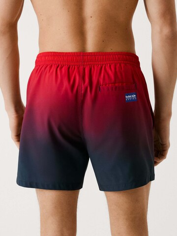 Red Bull Racing x Pepe Jeans Swimming shorts 'Red Bull Racing x Pepe Jeans' in Red