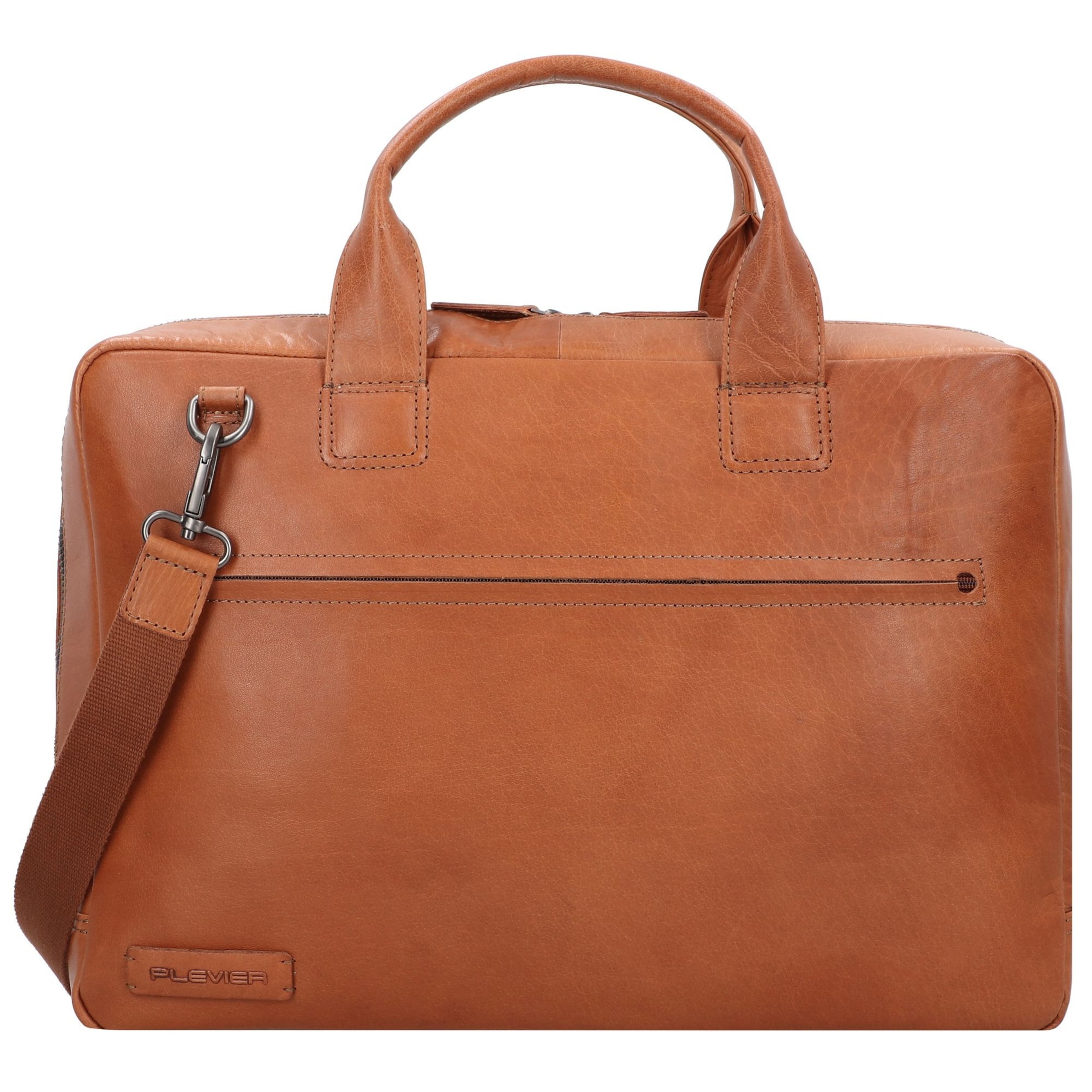 Plevier Document Bag Rock Onyx in Caramel ABOUT YOU