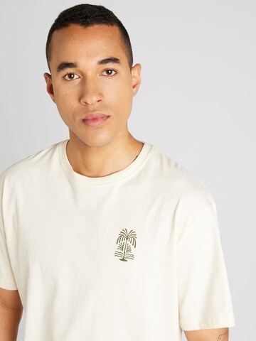 T-Shirt 'Augustus' Clean Cut Copenhagen en beige