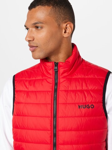 HUGO Vest 'Bentino' in Red