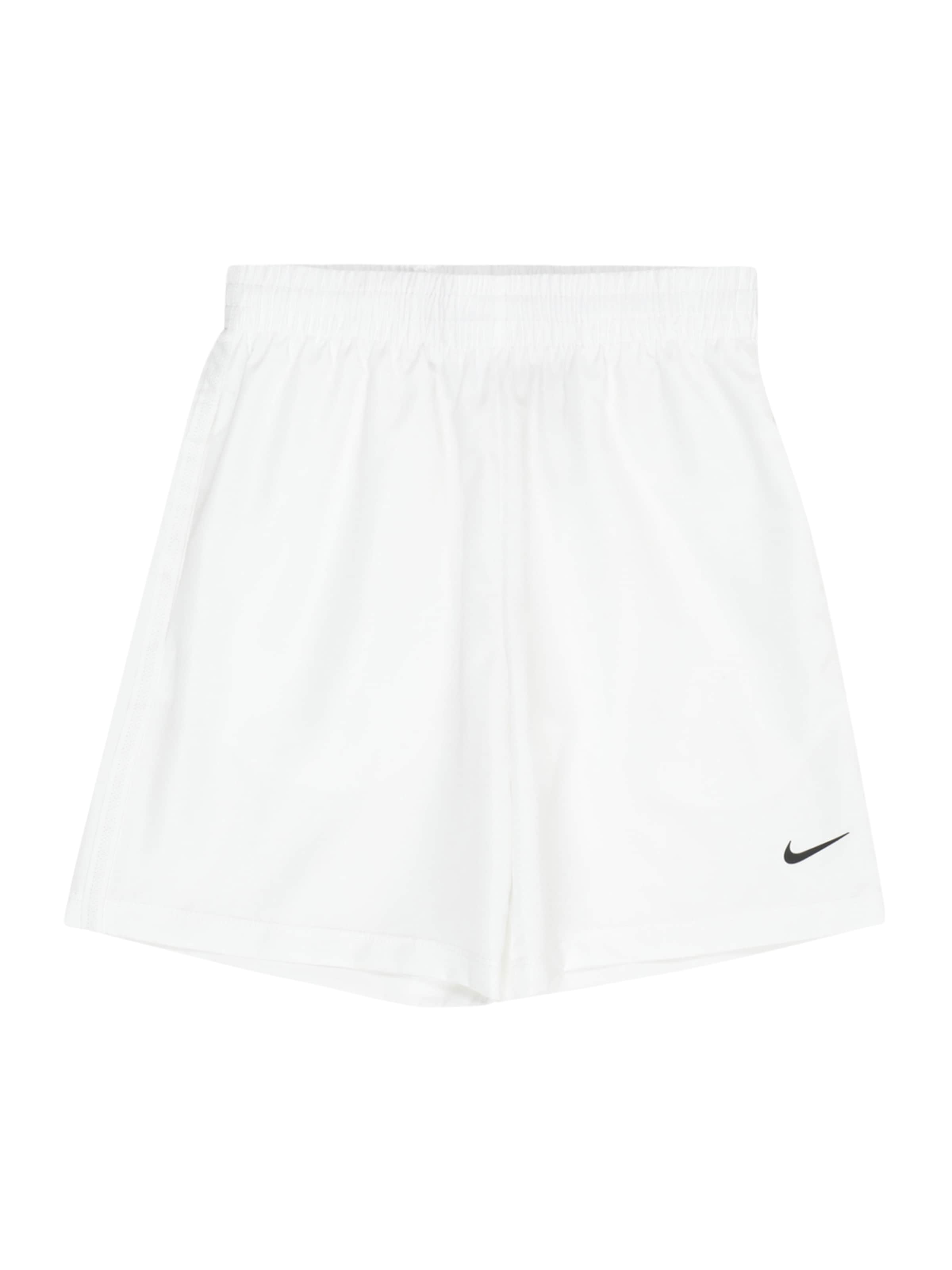 NIKE Normální Sportovní kalhoty – bílá: přední strana