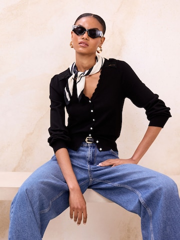 Lipsy Knit cardigan in Black