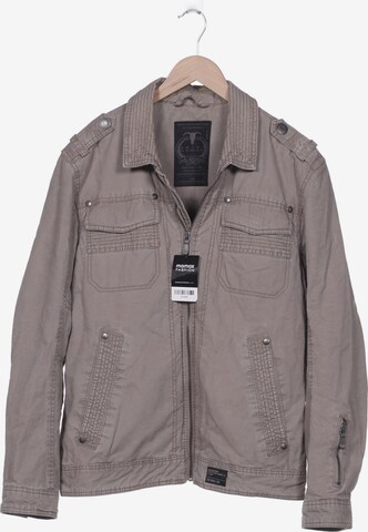 EDC BY ESPRIT Jacket & Coat in XL in Beige: front