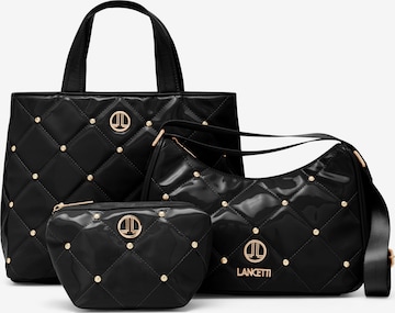 Lancetti - Bolso de mano 'Dames' en negro: frente