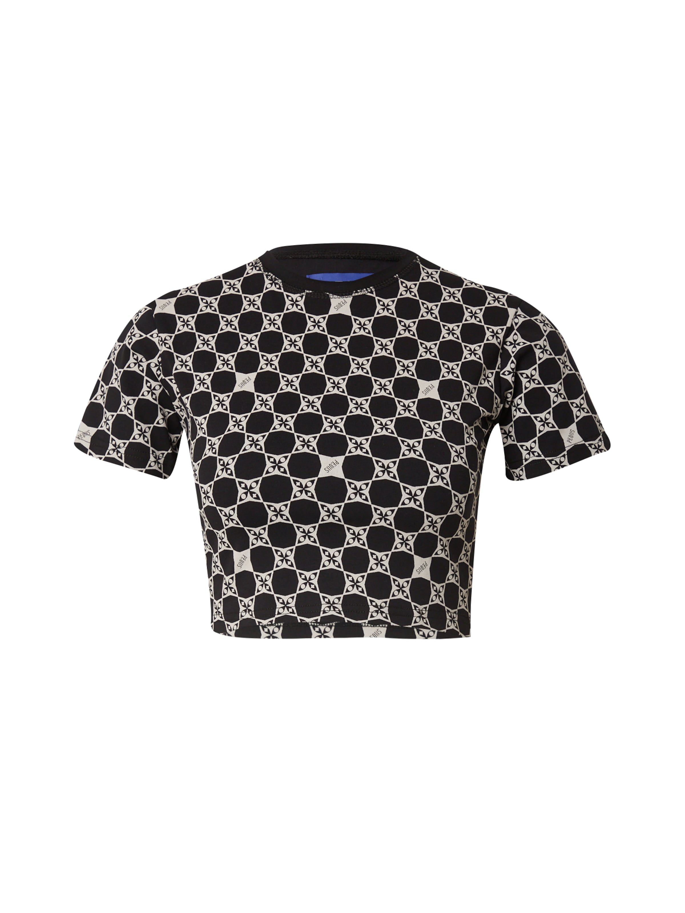 Pequs Shirt 'Aether' in Zwart: voorkant