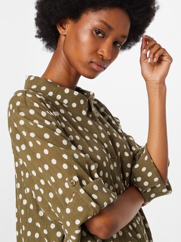 Kaffe Shirt dress 'KA Vivian' in Green