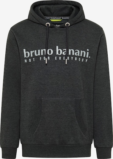 BRUNO BANANI Sweatshirt 'CARVER' in Grey / Anthracite / Light grey, Item view