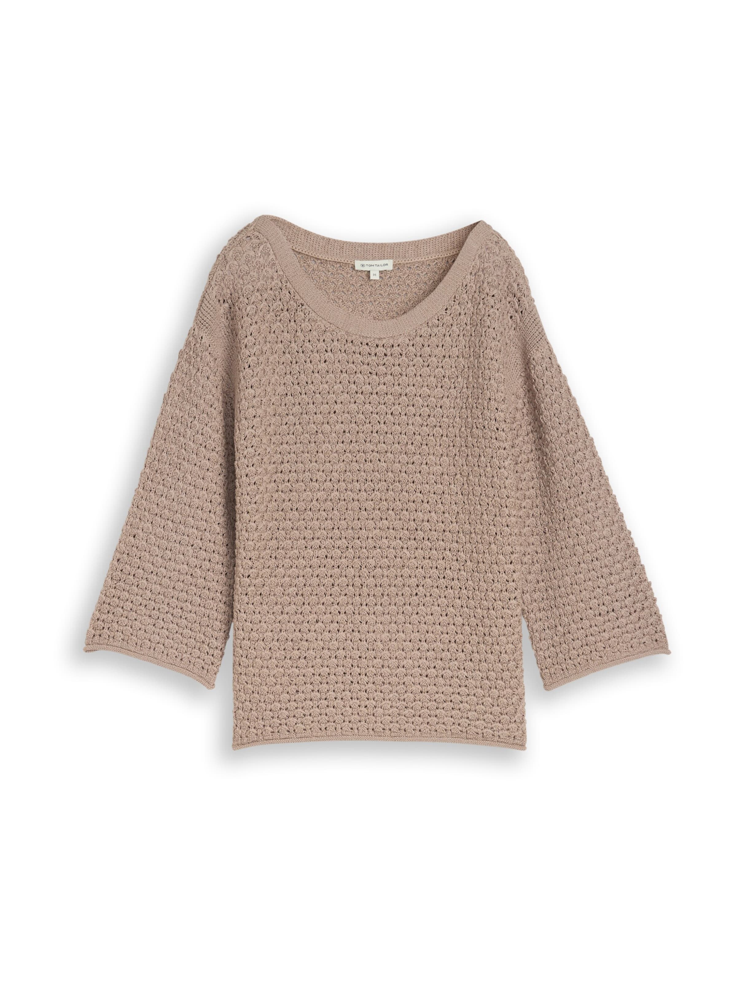 TOM TAILOR Pulóver - szürke: elől