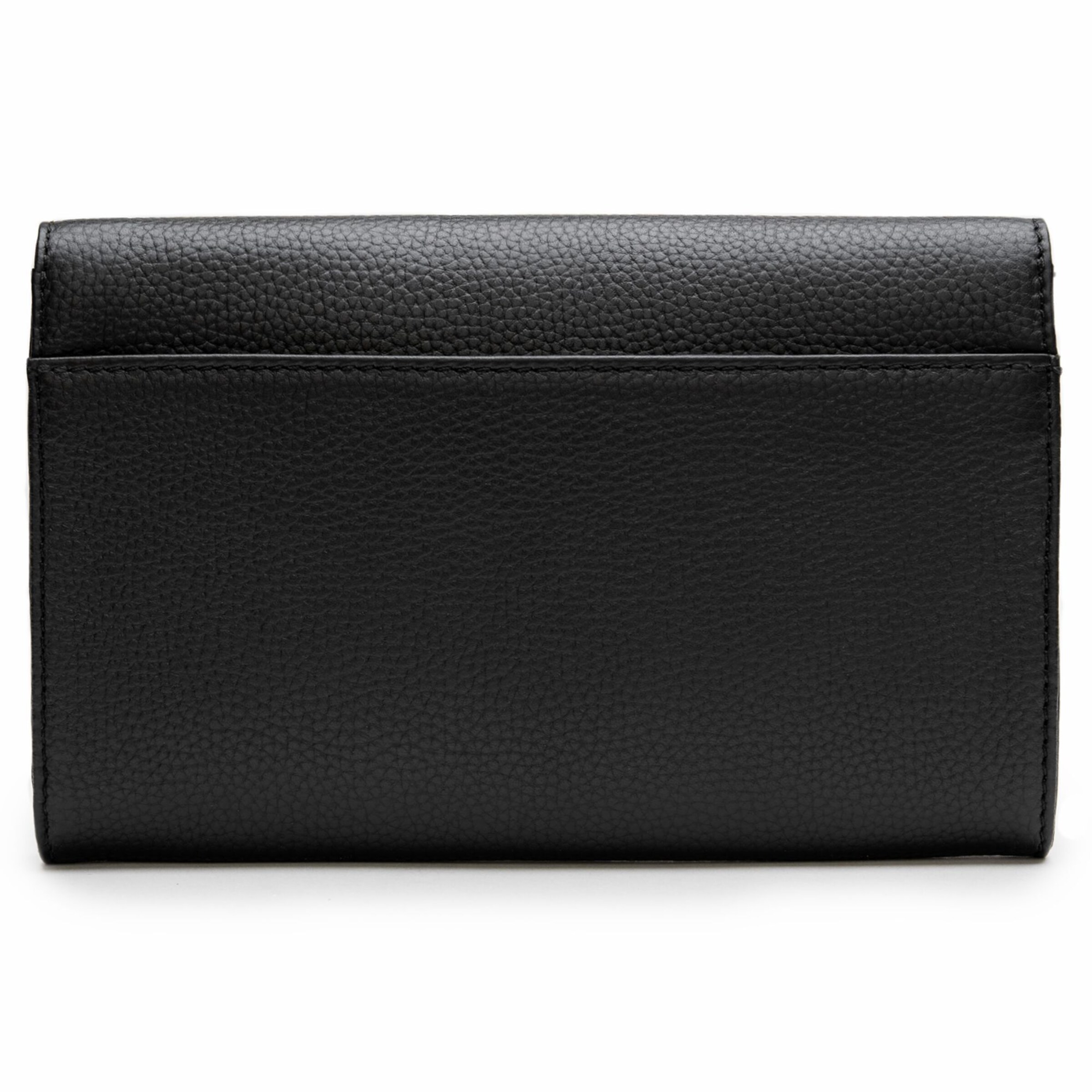 Pochette 'Bologna Leather' di Lazarotti in nero