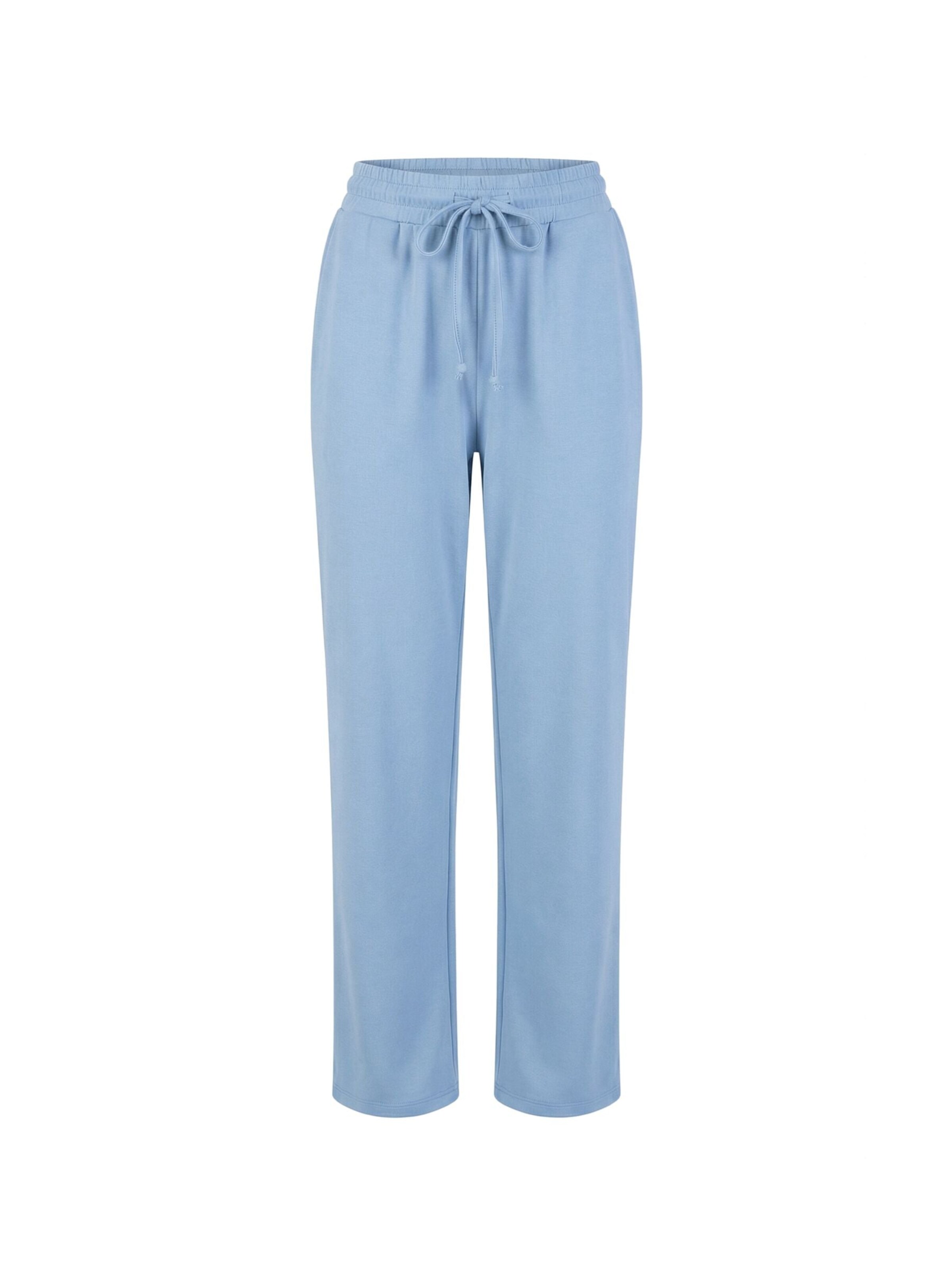 By Louise Pyjama 'by Louise Women's Homewear Loungewear Long Soft & Comfortable Light Blue' in Blauw