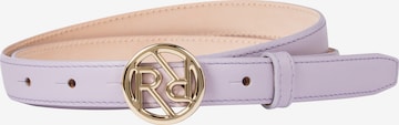 Ceinture Roeckl en violet : devant