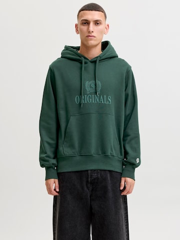 zaļš JACK & JONES Sportisks džemperis 'JORFREDERIKSBERG': no priekšpuses