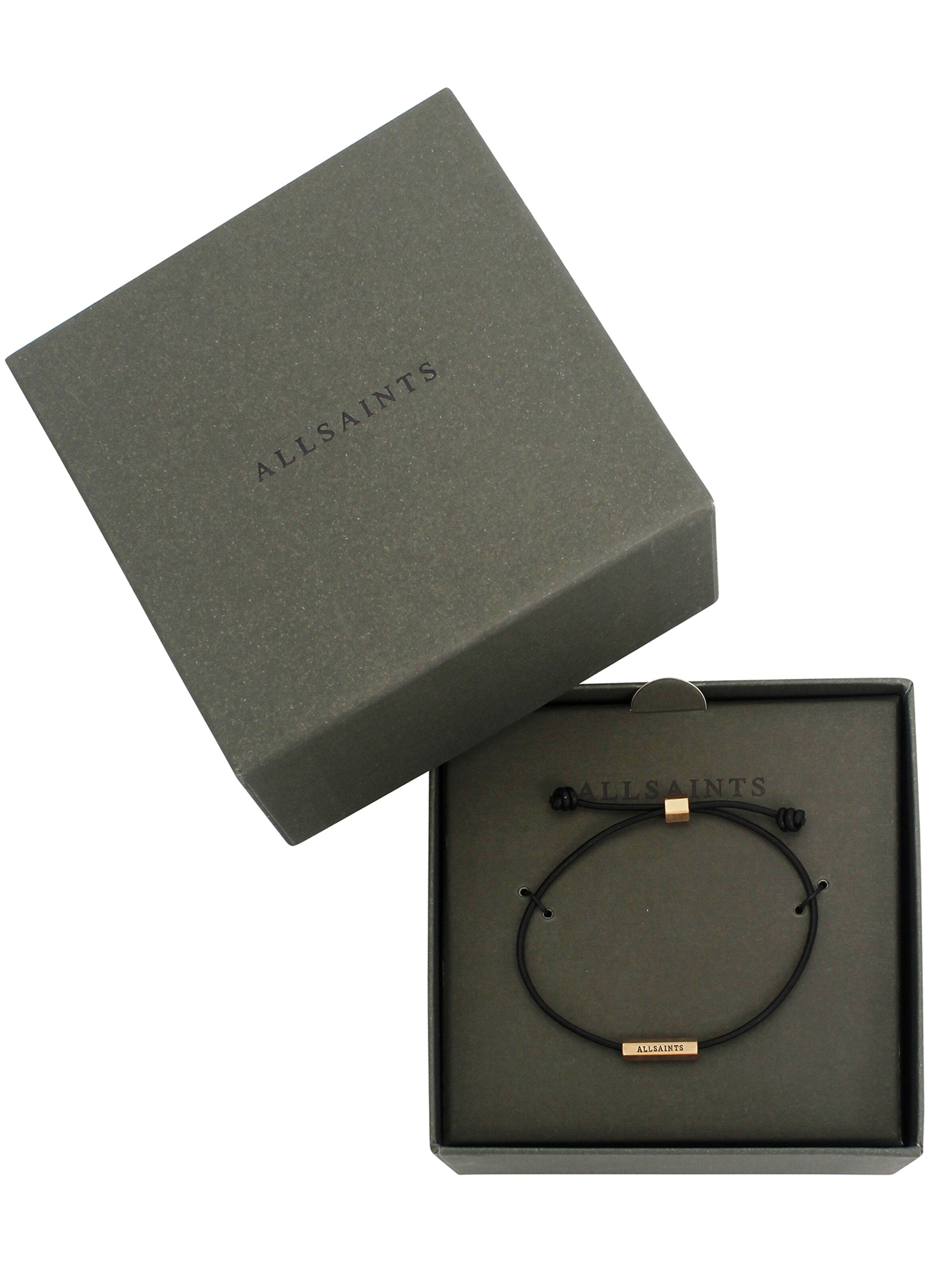 AllSaints Armband 'Friendship' in Schwarz