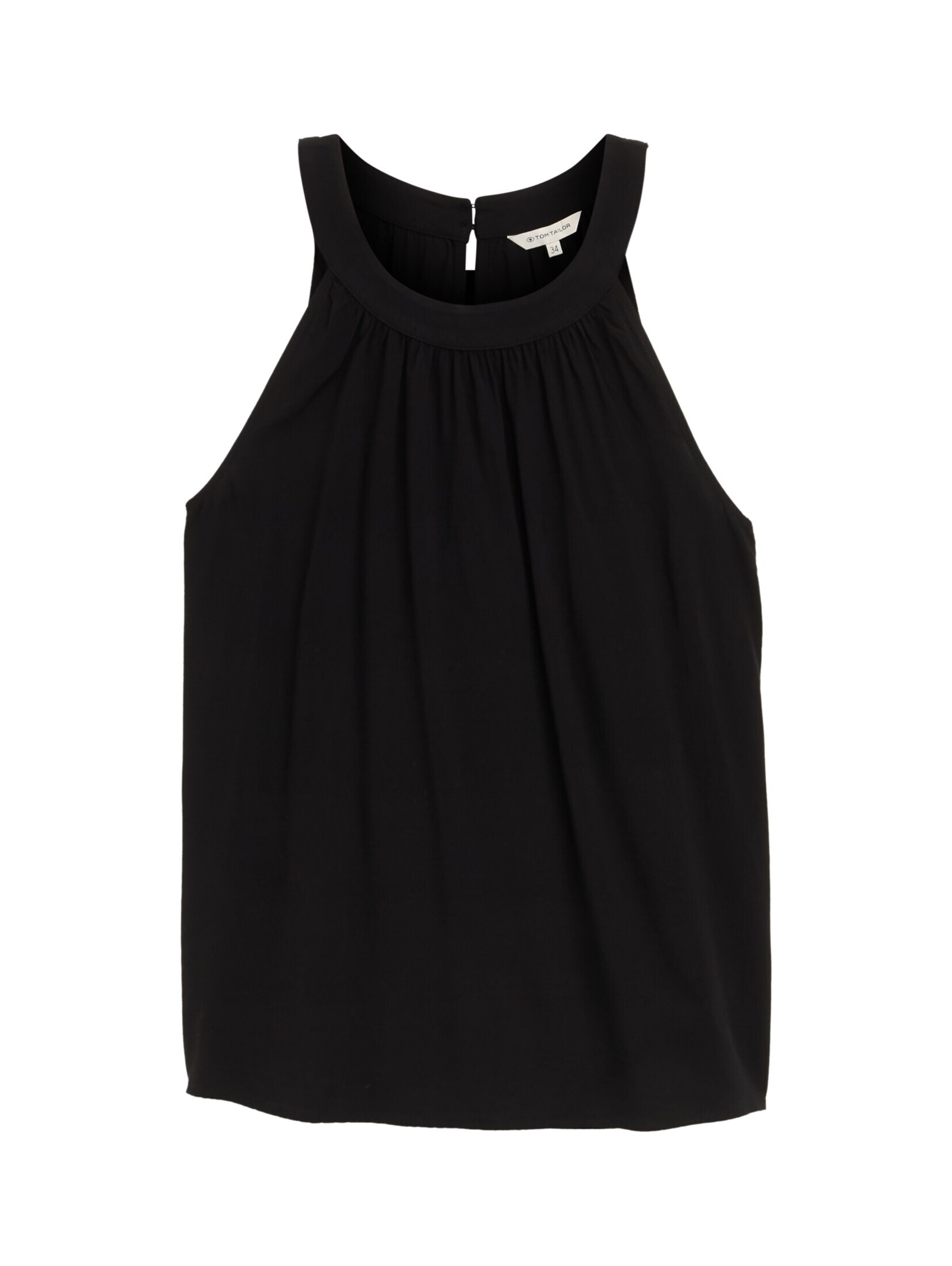 TOM TAILOR Top in Schwarz: Vorderseite