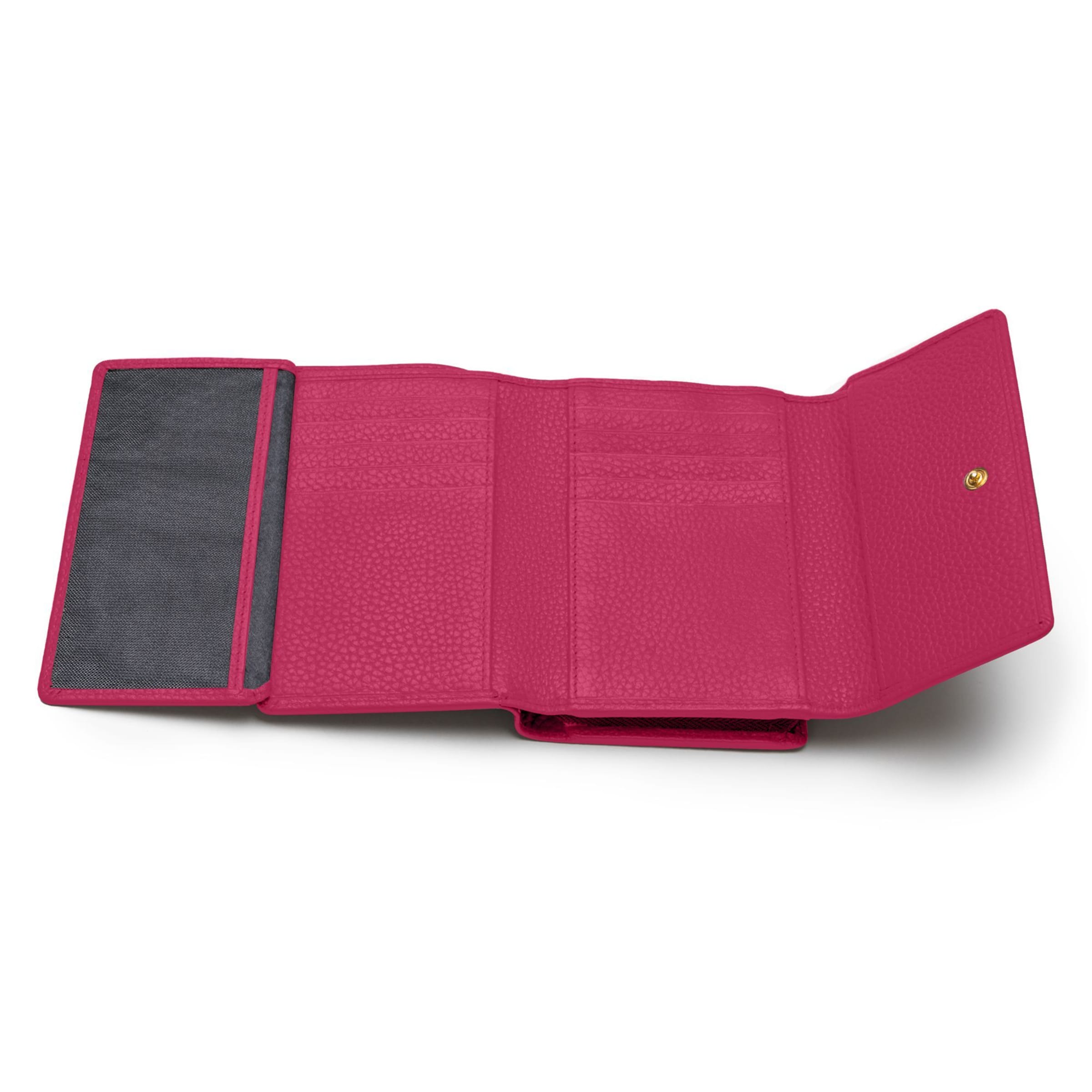 Portamonete 'Bologna' di Lazarotti in rosa