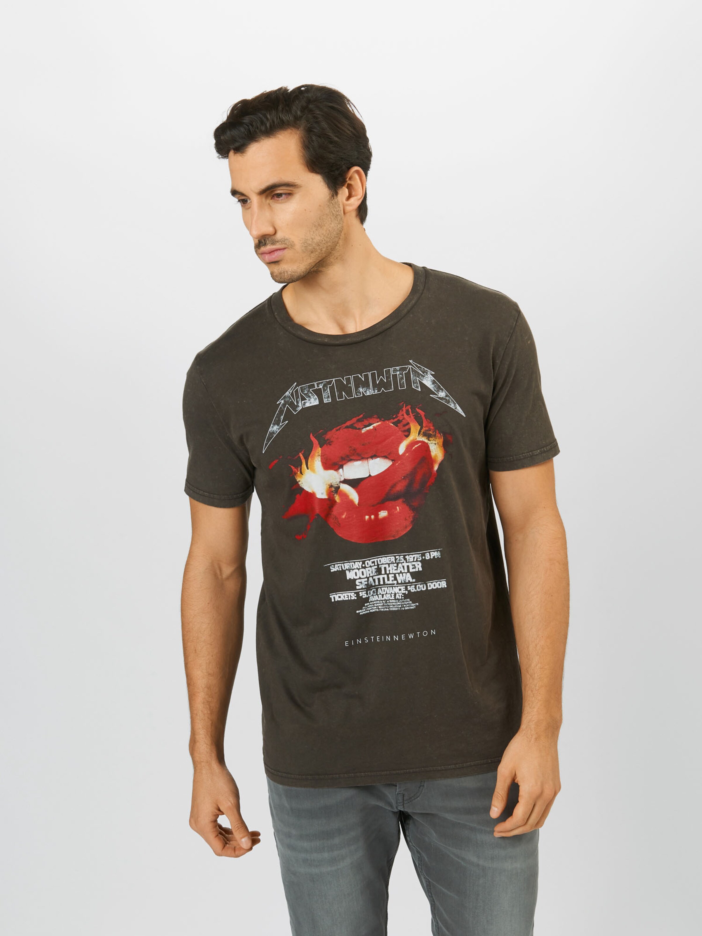Männer Shirts EINSTEIN & NEWTON Shirt 'Flames' in Braun - JR28457 Männer Shirts EINSTEIN & NEWTON Shirt 'Flames' in Braun - JR28457