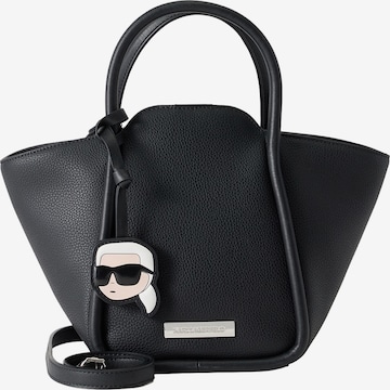 Karl Lagerfeld Käsilaukku 'IKON' värissä musta: etupuoli