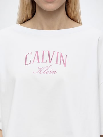 balts Calvin Klein Jeans T-Krekls