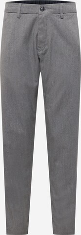 Tapered Pantaloni chino 'York' di SELECTED HOMME in grigio: frontale